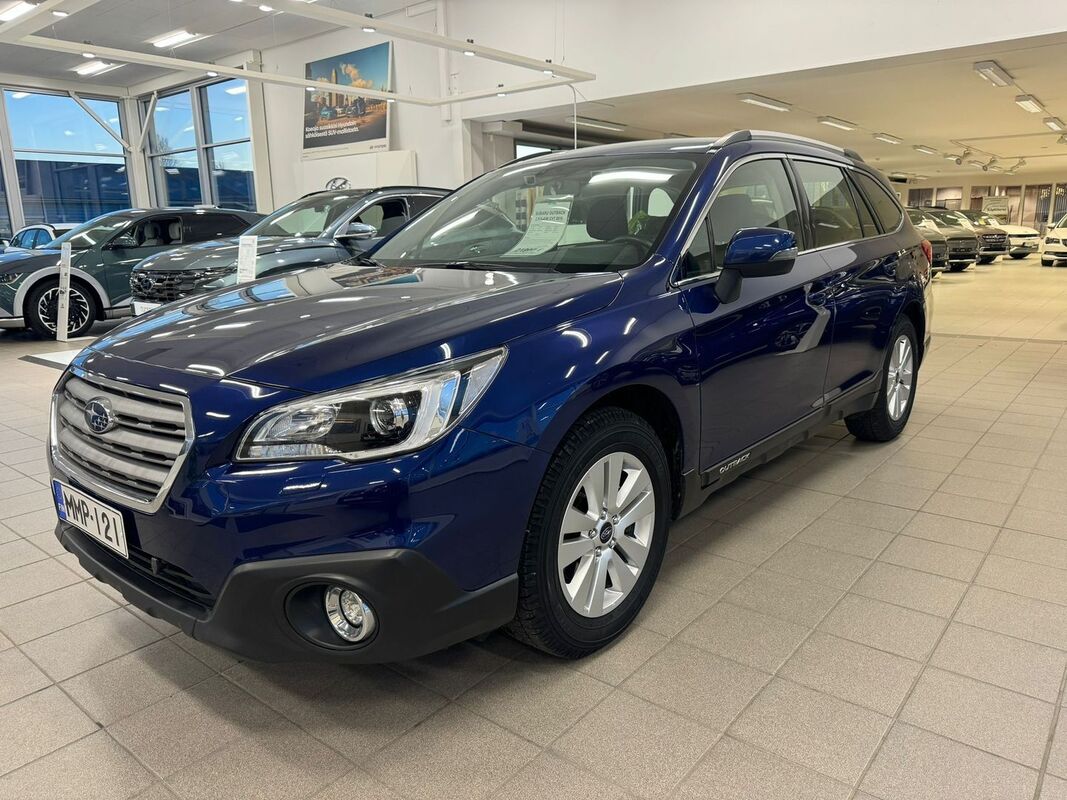 Subaru Outback 2,5i Base CVT **KORKO ALK. 2.99% + KULUT!** 1-OMISTAJA, SUOMI-AUTO!**, vm. 2016, 139 tkm (1 / 11)