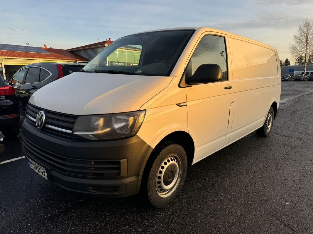 Volkswagen Transporter umpipakettiauto Pitk 2,0 TDI 75 kW **1-OM, SIS ALV!**, vm. 2019, 105 tkm (1 / 6)