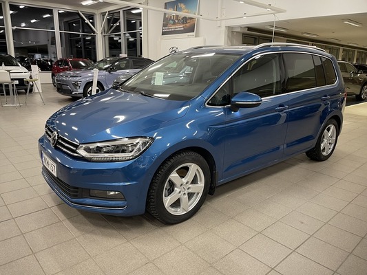 Volkswagen Touran Style 1,5 TSI EVO 110 kW DSG-automaatti **1-OM, SUOMI-AUTO, WEBASTO, ADAPT.VAKKARI!**, vm. 2020, 69 tkm